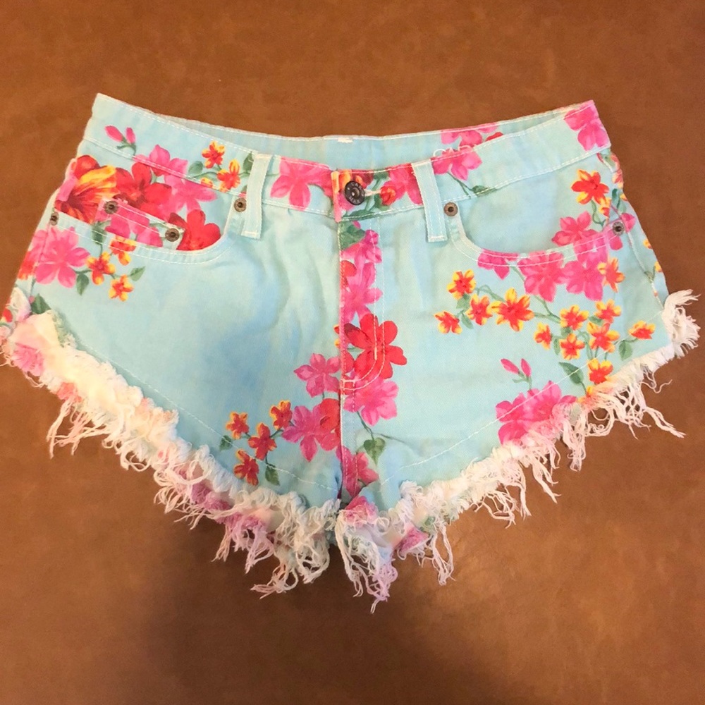 Car Mar Floral Cheeky Shorts